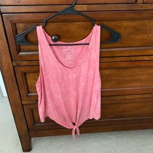 Pink tank top